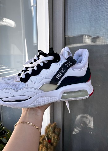 Erkek Beyaz Nike Air Spor Ayakkabı - Görsel 9