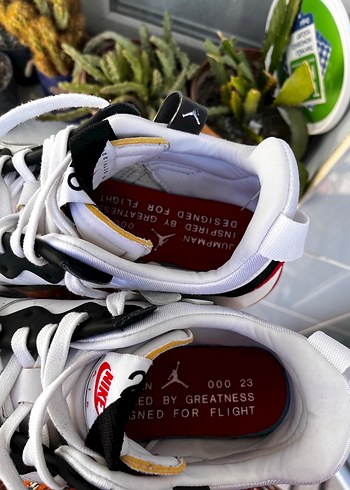 Erkek Beyaz Nike Air Spor Ayakkabı - Görsel 8