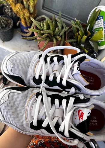 Erkek Beyaz Nike Air Spor Ayakkabı - Görsel 7