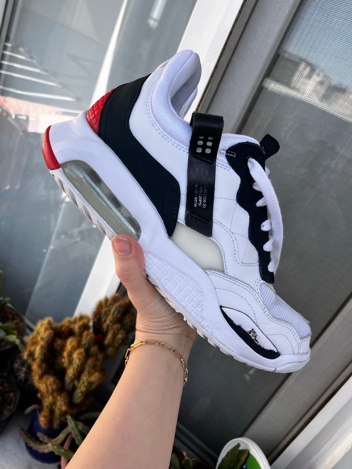 Erkek Beyaz Nike Air Spor Ayakkabı - Görsel 4