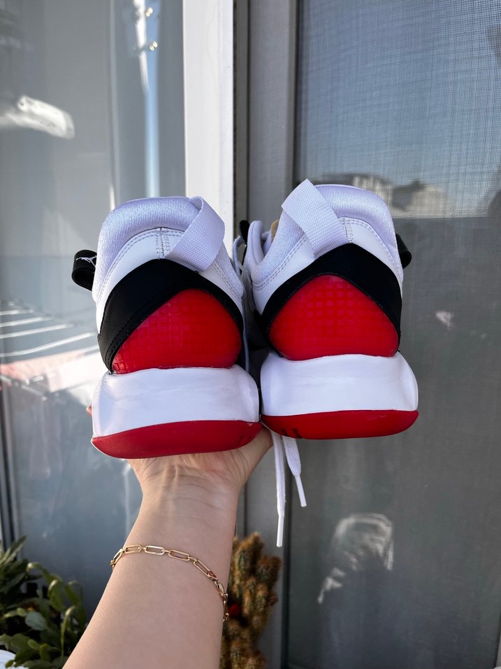 Erkek Beyaz Nike Air Spor Ayakkabı - Görsel 5