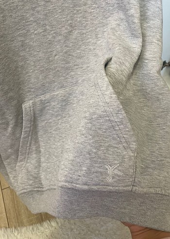 Fabrika oversize Gri Sweatshirt - Görsel 2
