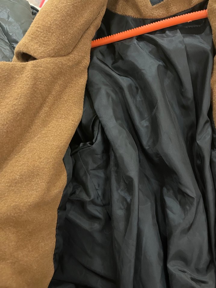 Düğmeli Kahverengi Süet Kadın Midi Kaban - Görsel 5