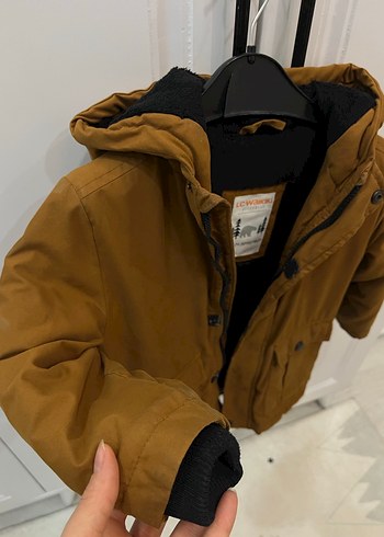 Kahverengi Kürklü Erkek Çocuk Mont - Görsel 3