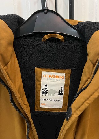 Kahverengi Kürklü Erkek Çocuk Mont - Görsel 2