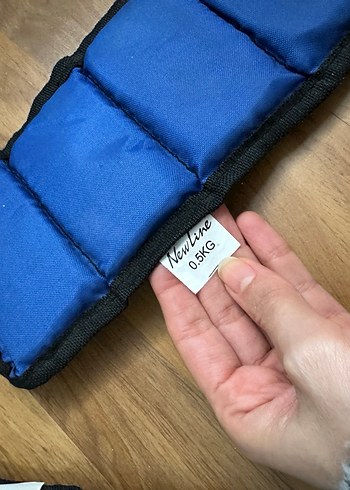 Spor ayak bileği ağırlık bandı (0.5 kg) - Görsel 3