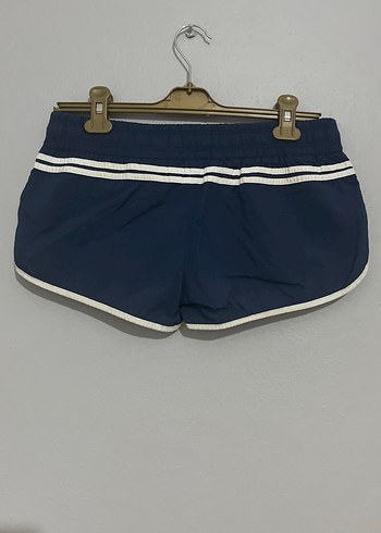 s Beden Lacivert Mini Spor Şort
