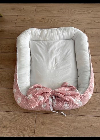 Pembe bağlama desenli çocuk uyku minderi - Görsel 2