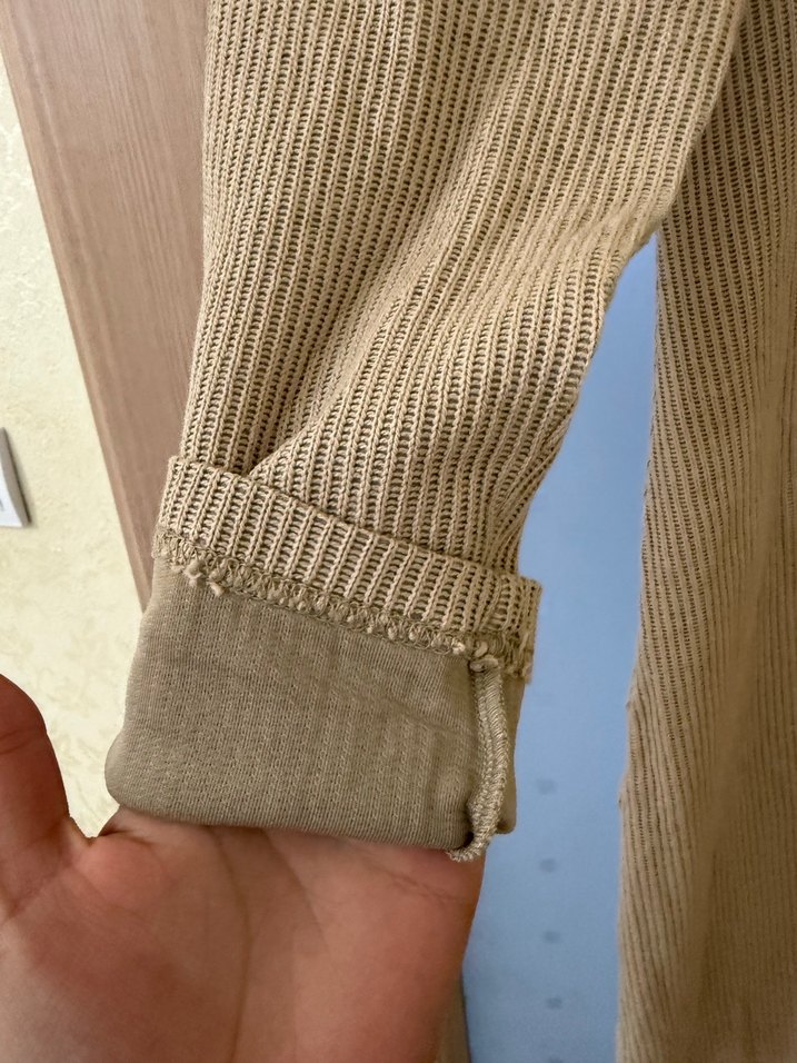 Bej Kadın Uzun Triko Elbise - Görsel 2