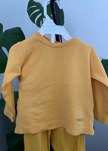 Sarı Bebek Uzun Kollu Takım - Görsel 2