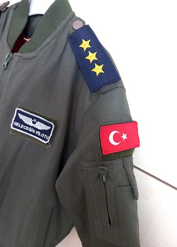 Çocuk Pilot Montu 3-4 yaş - Görsel 3