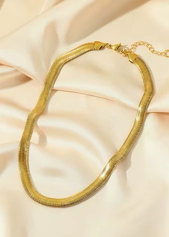 Sıfır Yılan Desenli Zincir Detaylı Kadın erkek çift El Zinciri - Görsel 2