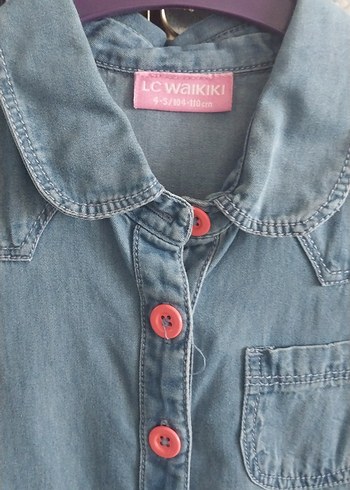 Lcw kız çocuk kot elbise 4_5 yaş - Görsel 3