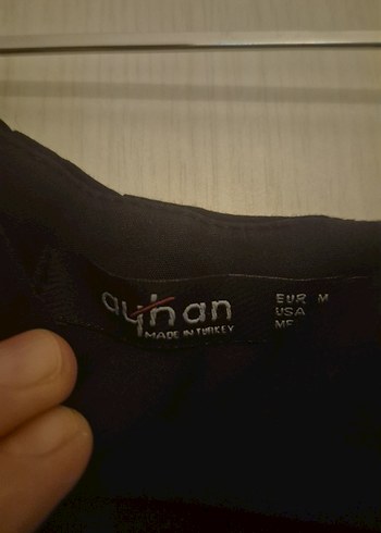 36 Beden Drapeli Siyah Midi Kalem Etek