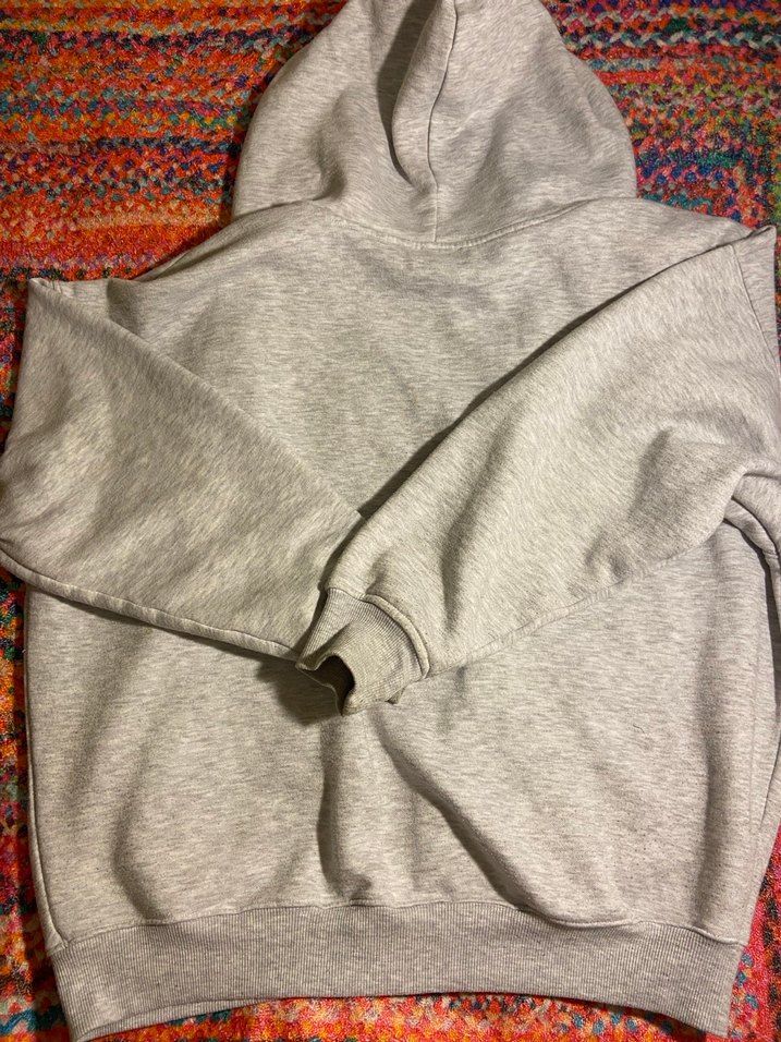 MAVİ Gri Renk Fermuarlı Kapüşonlu Kadın Sweatshirt - Görsel 3