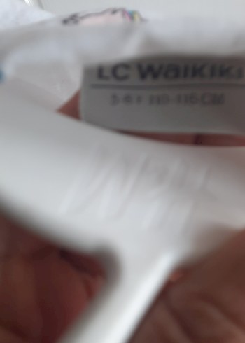 Kız Çocuk Beyaz Uzun Kollu unicorn Baskılı pullu 5/6 yaş Gömlek - Görsel 6