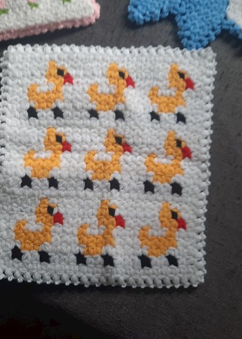 Renkli El Örgüsü Banyo lifleri tanesi 100 tl - Görsel 4