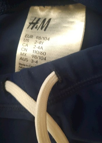 2/4 yaş Koyu lacivert HM Uzun Kollu erkek mayo takımı - Görsel 5