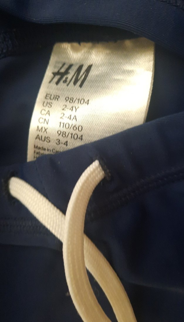 2/4 yaş Koyu lacivert HM Uzun Kollu erkek mayo takımı - Görsel 5