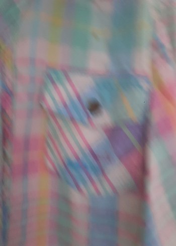 kız çocuk  uzun kollu mavirenkli çizgili gömlek - Görsel 3