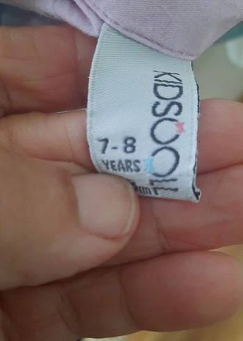 kız çocuk  uzun kollu mavirenkli çizgili gömlek - Görsel 6