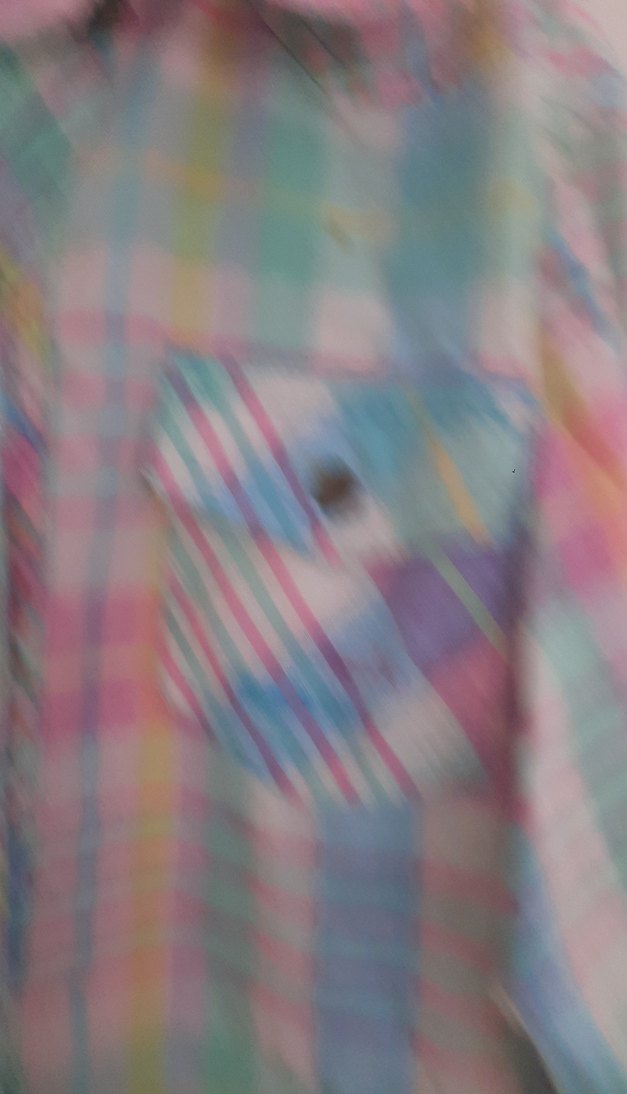 kız çocuk  uzun kollu mavirenkli çizgili gömlek - Görsel 3