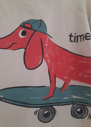 zara Erkek Çocuk Baskılı Uzun Kollu Tişört - Görsel 2