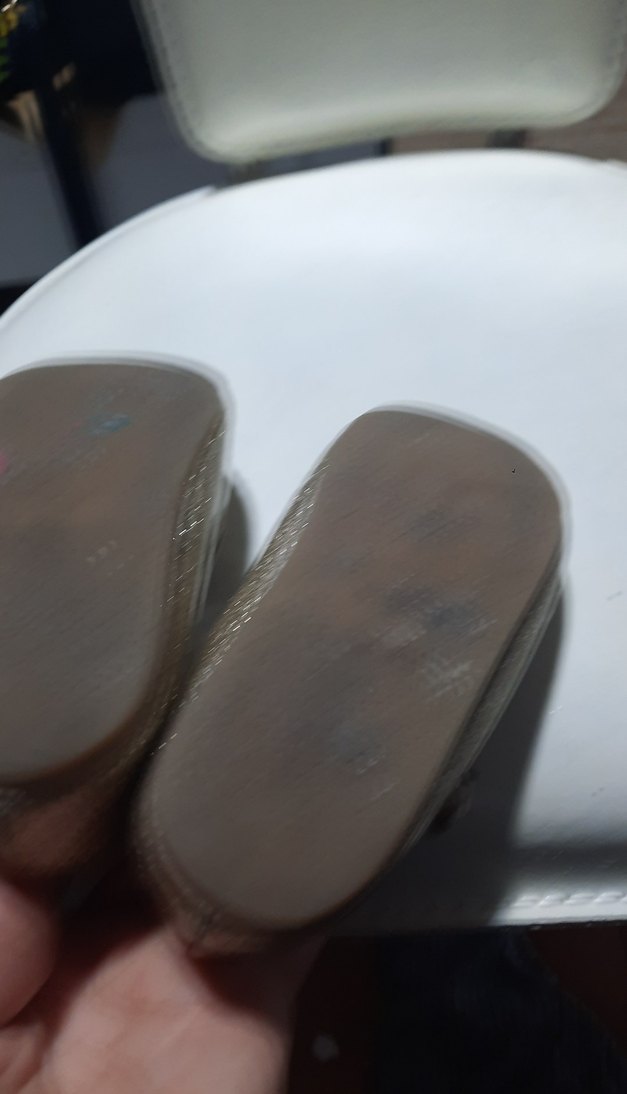 ZARA Tokalı Gri Leopar Desenli Kız Babet - Görsel 5