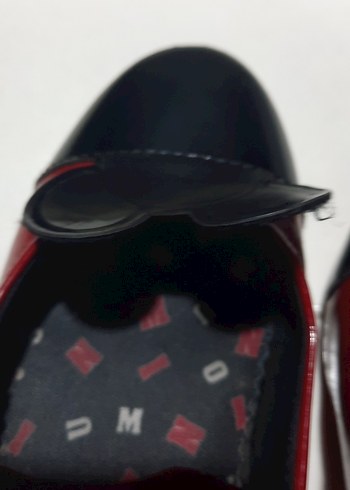 LCW  mini maus disney Kız Çocuk Kırmızı Lastik Tokalı Babet - Görsel 7