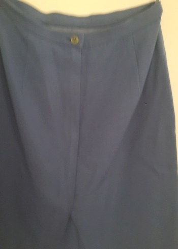 Mavi Drapeli Midi Etek - Görsel 2