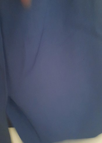 Mavi Drapeli Midi Etek - Görsel 5