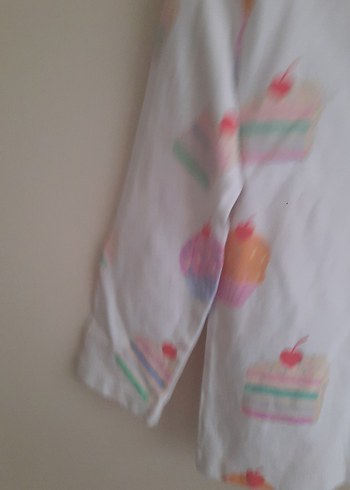 Kız Çocuk Baskılı Pamuklu Uzun Kollu Tişört - Görsel 5