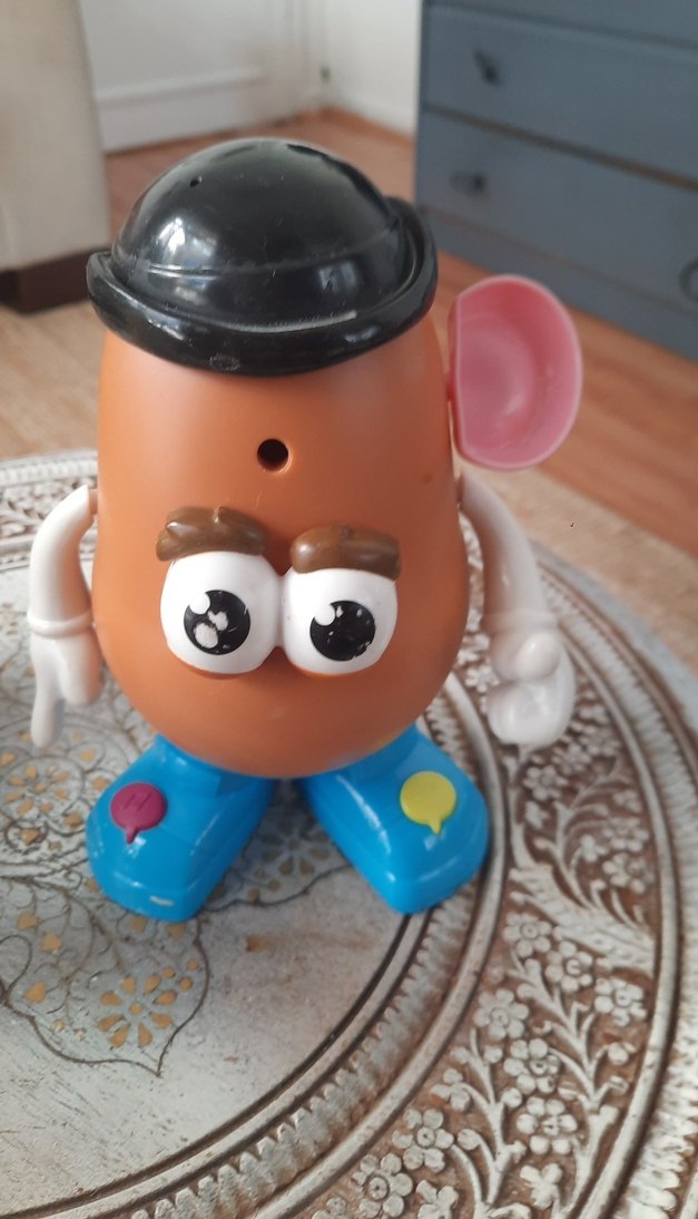 müzikli Renkli Peluş Kedi ve Oyuncak Patates adam Figür tane 100 - Görsel 5