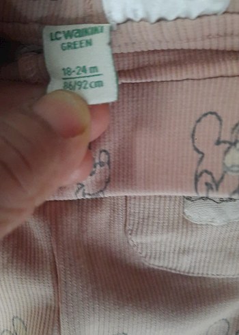 Zara ve lcw marka kız çocuk Kız Çocuk Pamuklu Baskılı Tayt Seti - Görsel 13