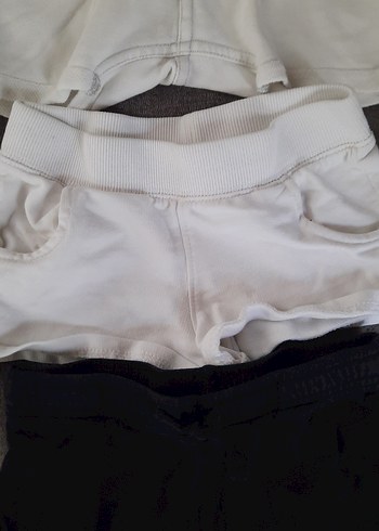 zara lcw hm marka Erkek Çok Renkli Denim ve kot Pamuklu Şortlar - Görsel 12