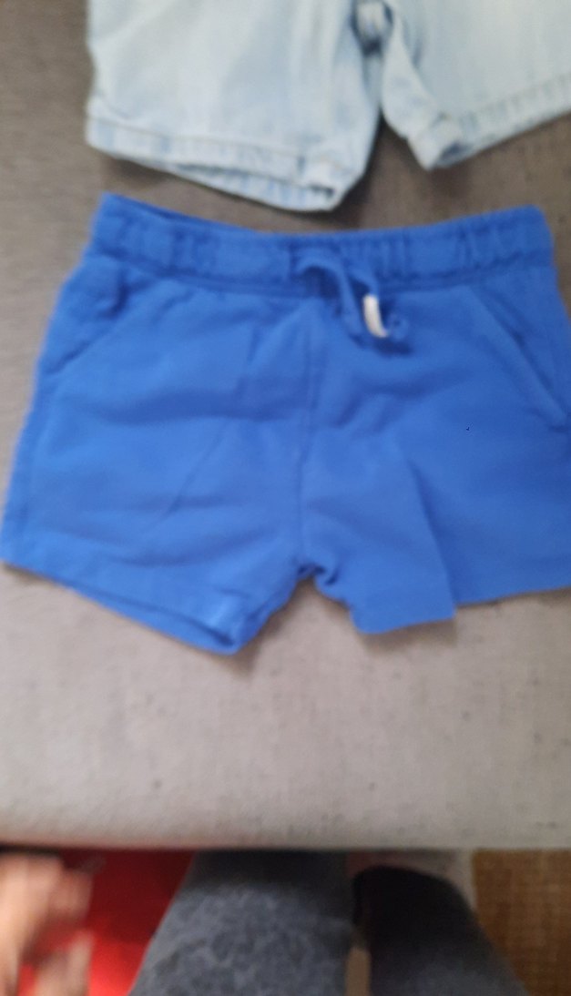 zara lcw hm marka Erkek Çok Renkli Denim ve kot Pamuklu Şortlar - Görsel 4