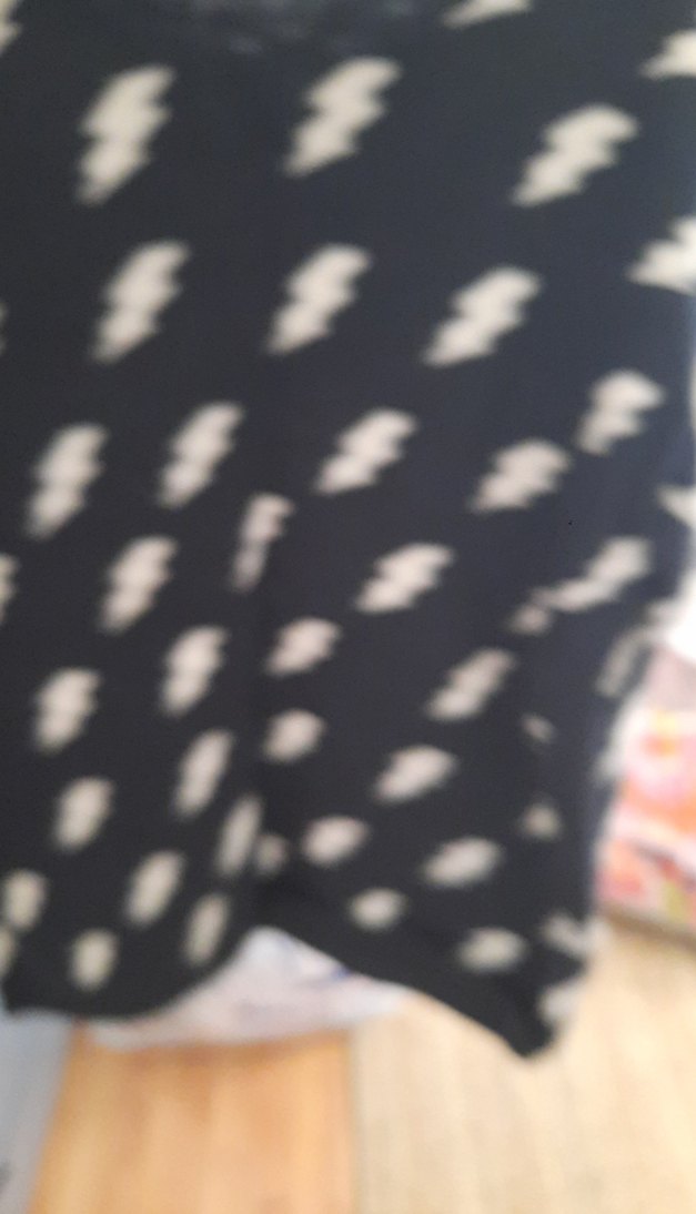 Erkek Çocuk Siyah şimşek Desenli Yün Kazak - Görsel 3