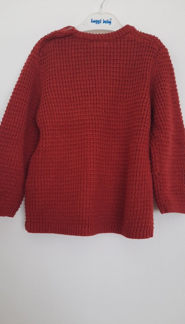 ZARA bordo 2/3yaşErkek Çocuk Örgü  deformesi yok - Görsel 5