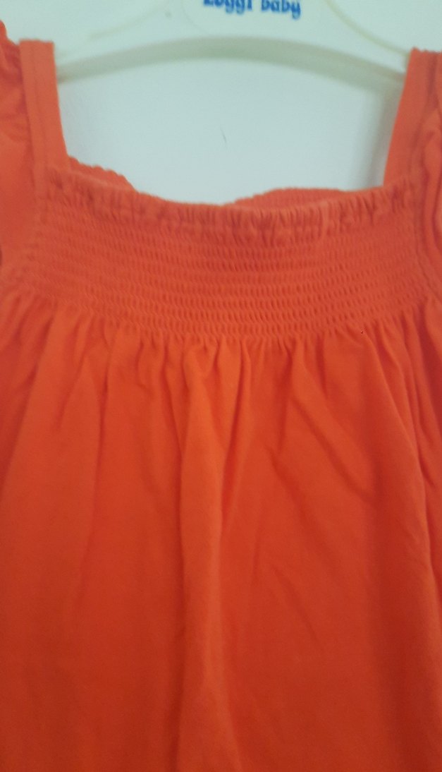 Carters marka 18 aylık Kolsuz Kırmızı Bebek Kız Body - Görsel 2