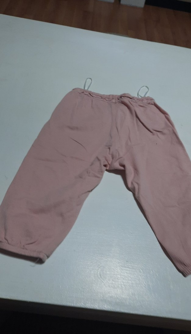 12 aylık HM Kız Çocuk Pembe Rahat Kesim Eşofman Altı tl90 - Görsel 4