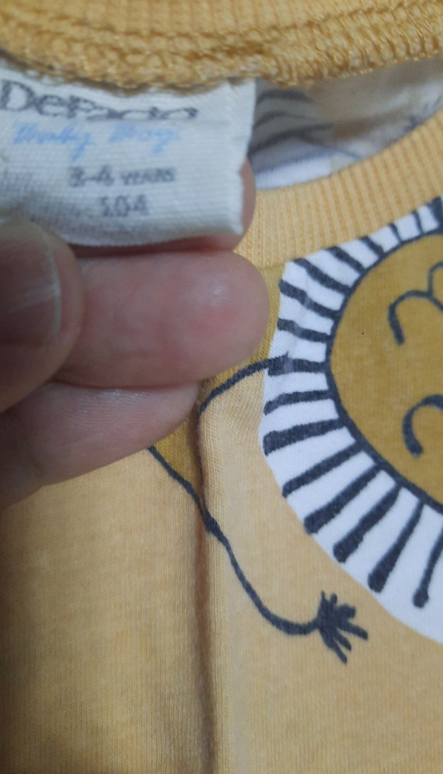 3 adet mango ve defakto marka Kahverengi Aslan Baskılı Erkek Tşo - Görsel 3