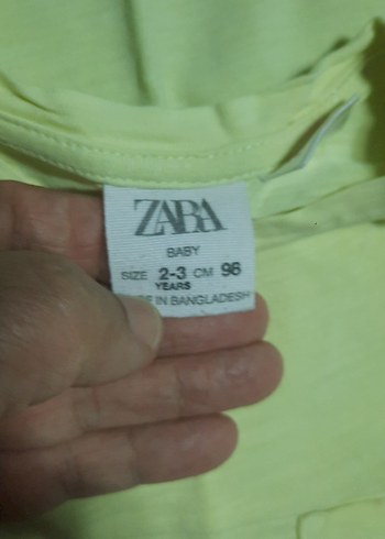 5 adet zara marka tşortlar tek 55 tlSarı Uzun Kollu Erkek Tişört - Görsel 13