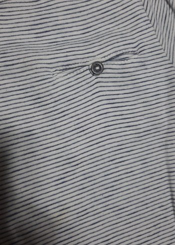 5 adet zara marka tşortlar tek 55 tlSarı Uzun Kollu Erkek Tişört - Görsel 6