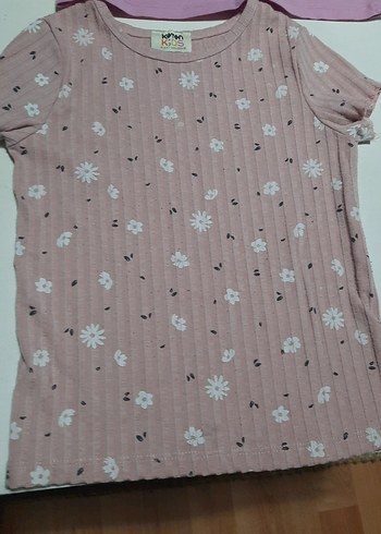 4 adet kız çocuk kısa kollu tişört Koton LCW tane 60 4tane 100tl - Görsel 4