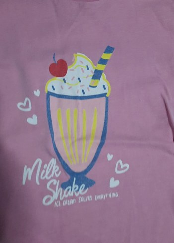 4 adet kız çocuk kısa kollu tişört Koton LCW tane 60 4tane 100tl - Görsel 12