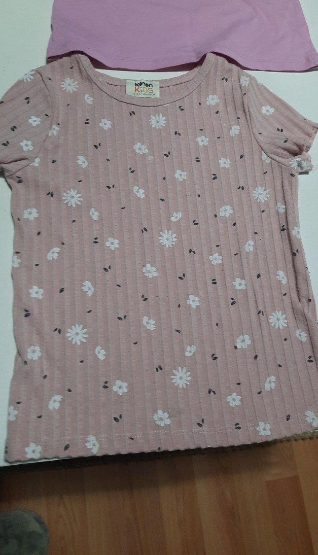 4 adet kız çocuk kısa kollu tişört Koton LCW tane 60 4tane 100tl - Görsel 4