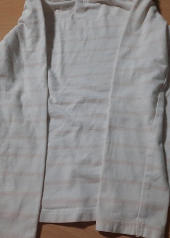 HM Kız 4/6 yaş Çocuk Gri Payetli Uzun Kollu Tişört - Görsel 5