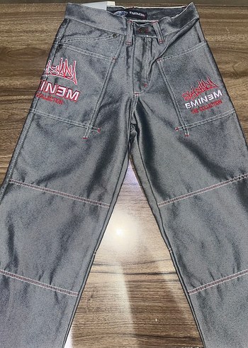 American Vintage Eminem Gri Denim Pantolon