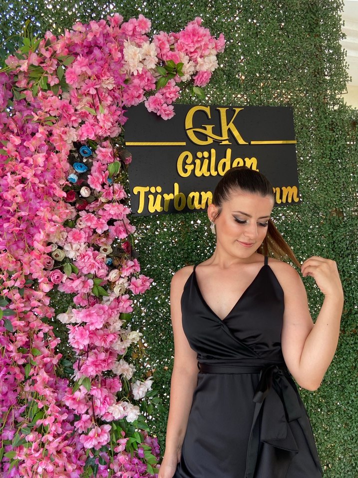 Siyah Uzun  Kadın Abiye - Görsel 3