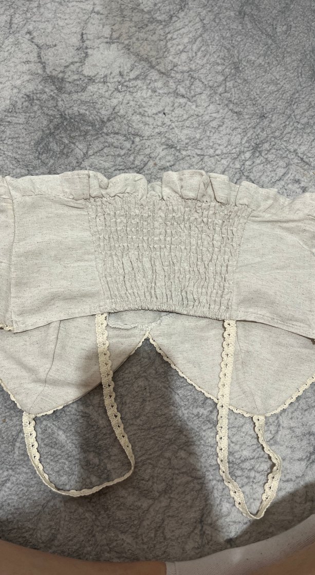 Şeffaf Siyah askılı Crop - Görsel 3